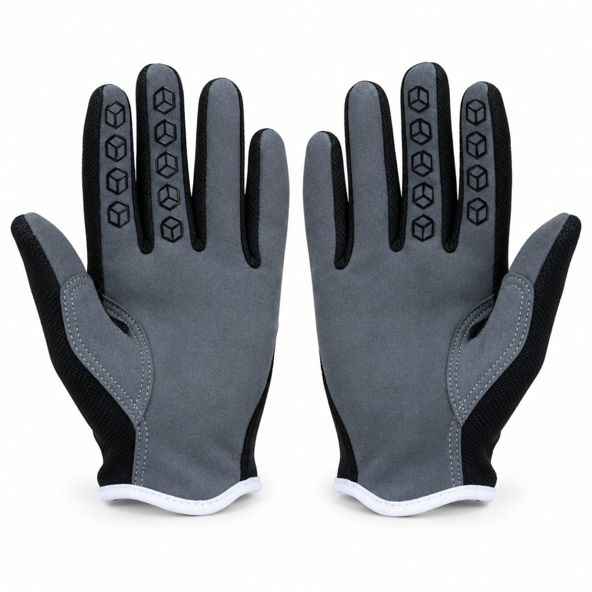 Guantes de Ciclismo TSG Hunter Negro – Dedos Largos2