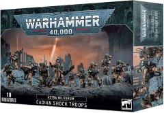 40K - Astra Militarum - Cadian Shock Troops