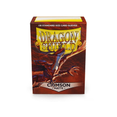 Protectores Crismon - Carmesí  Standar Size Matte (100)