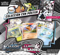 Colección con Poster Fulgor Negro y Llama Blanca