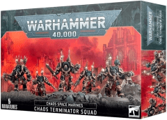 40K - Chaos Space Marines - Chaos Terminator Squad