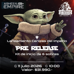 Star Wars Unlimited: Cenizas del Imperio - Prerelease
