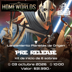 Star Wars Unlimited: Mundos de Origen - Prerelease