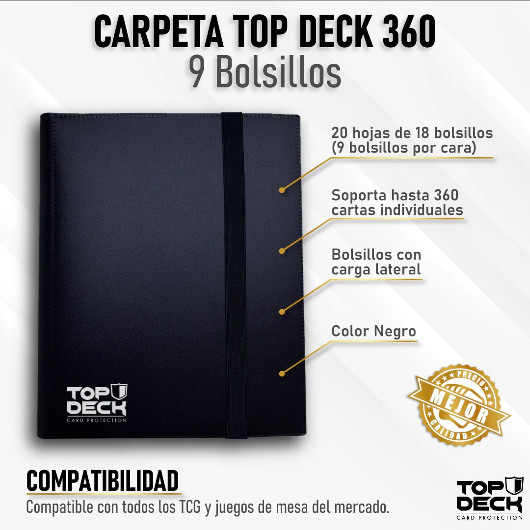 Carpeta Escencial Top Deck 3602