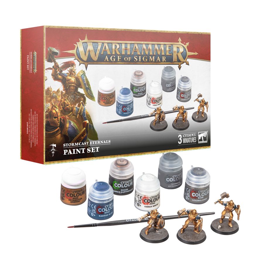 AoS - Stormcast Eternals - Paint Set2