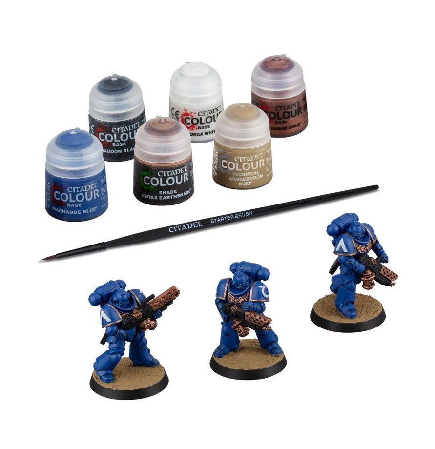 40K - Space Marines - Infernus Marines Paint Set2