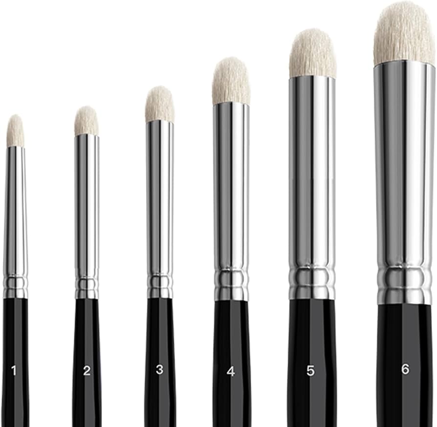 Set de 6 pinceles Drybrushing1