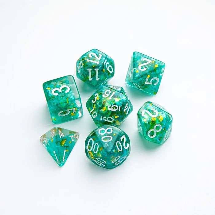 RPG Dice Set - Candy Mint2