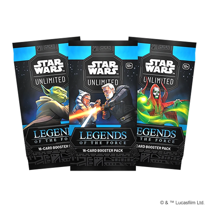 SW Unlimited Booster Pack Legends of The Force1