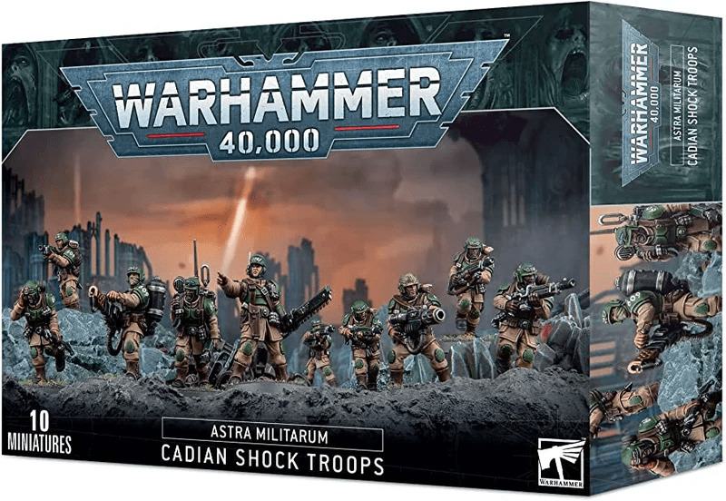 40K - Astra Militarum - Cadian Shock Troops1