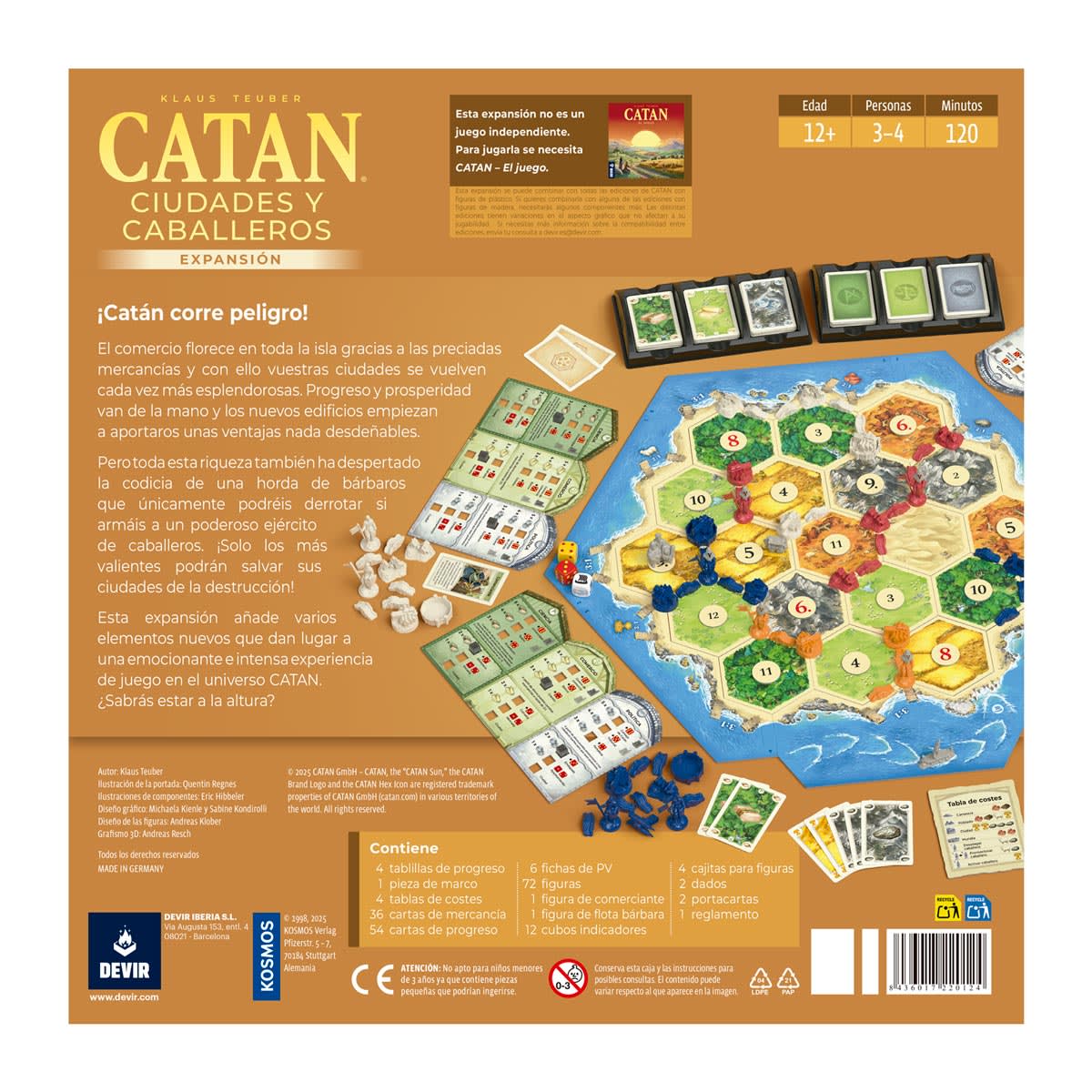 Catan: Ciudades y Caballeros2
