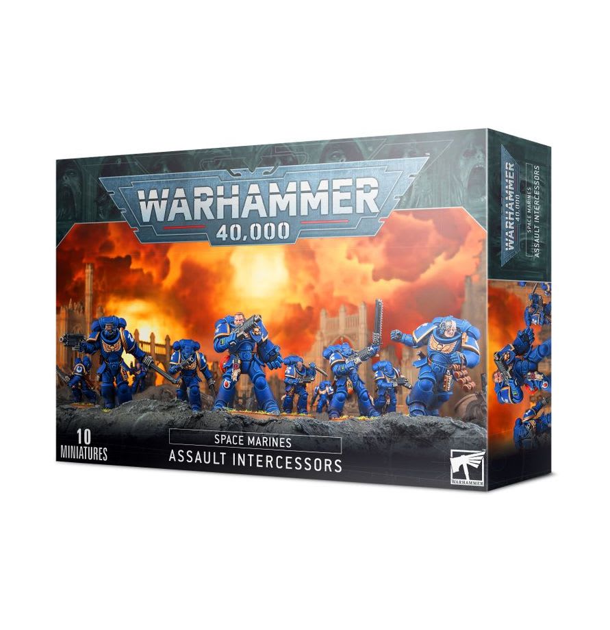 40K - Space Marines - Assault Intercessors1