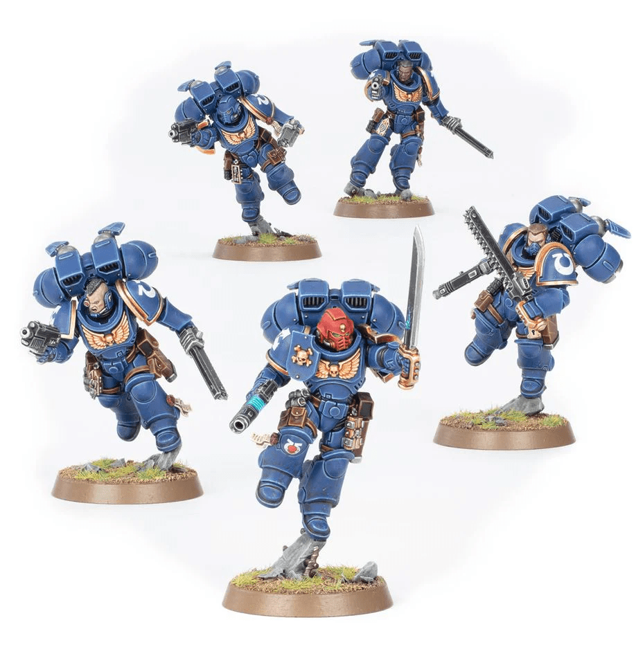 40K - Space Marines - Assault Intercessors con Jump Packs2