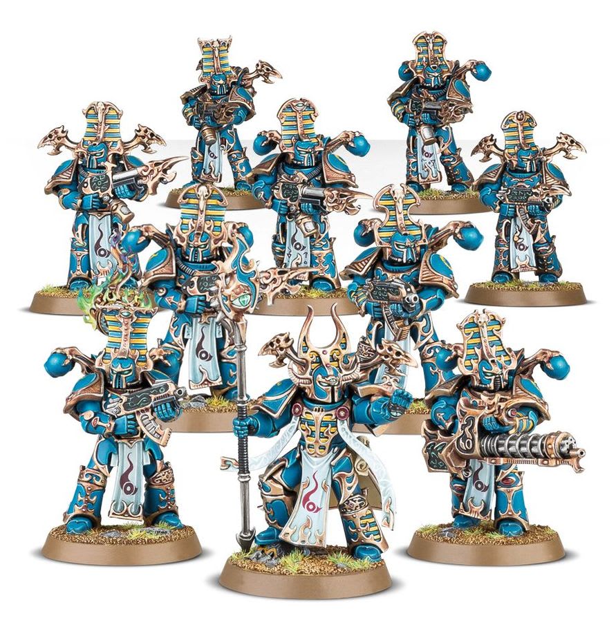 40K - Thounsands Sons - Rubric Marines2