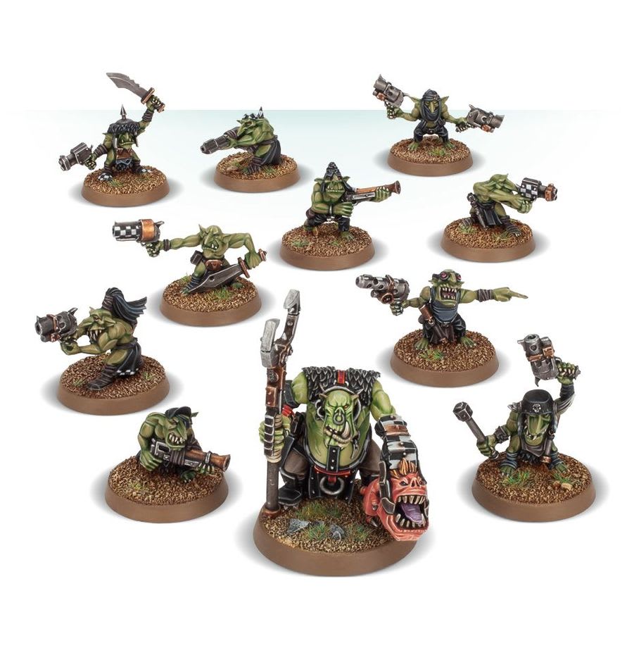 40K - Orks - Runtherd and Gretchin2