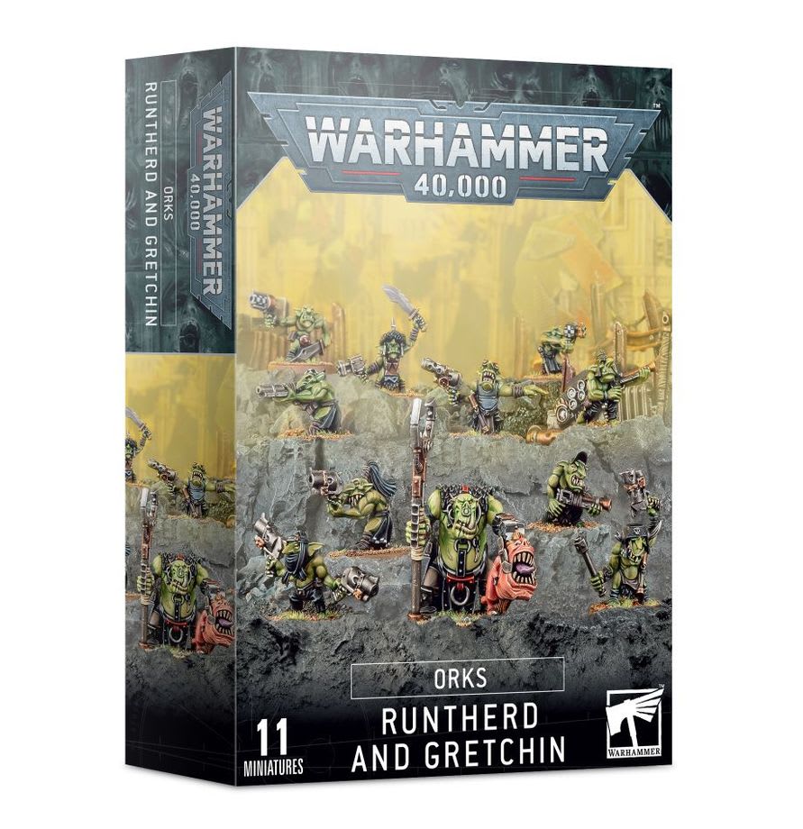 40K - Orks - Runtherd and Gretchin1