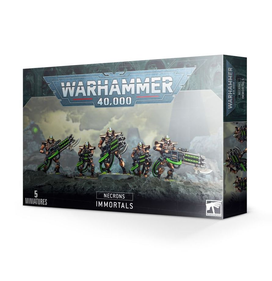 40K - Necrons - Inmortals1