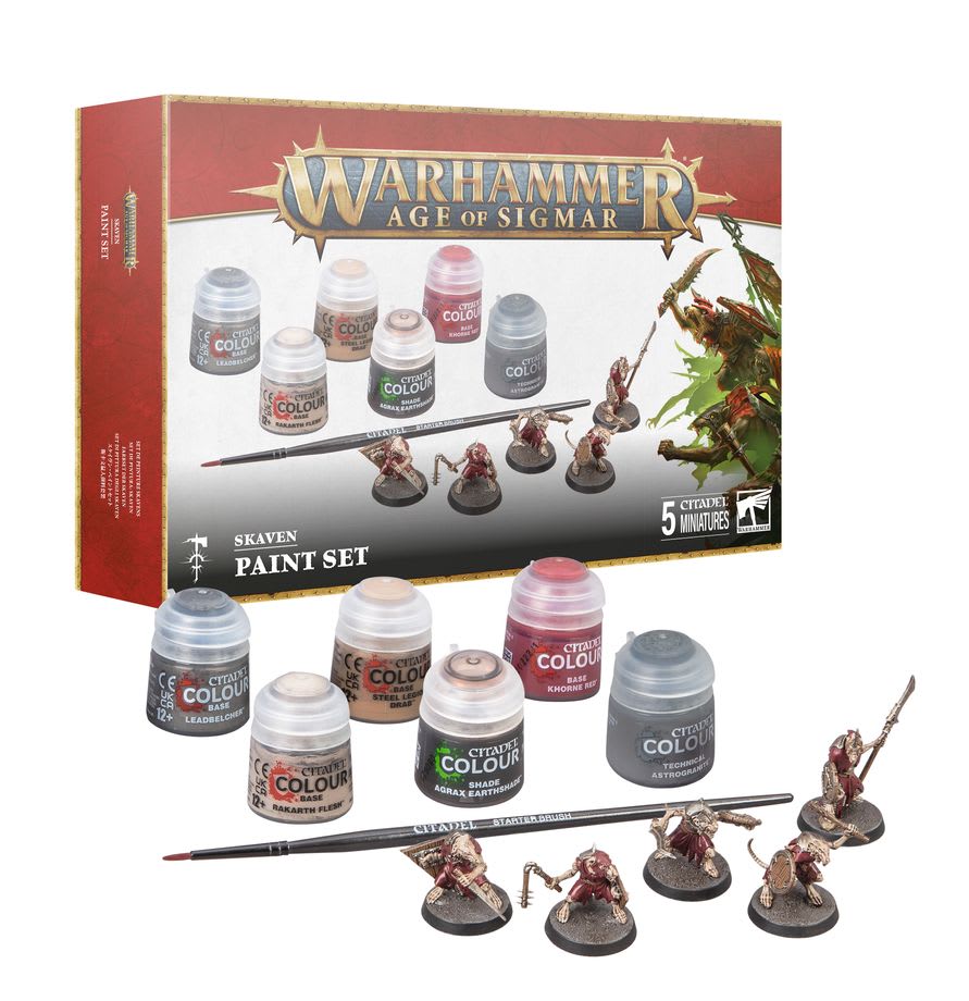 AoS - Skaven - Paint Set2