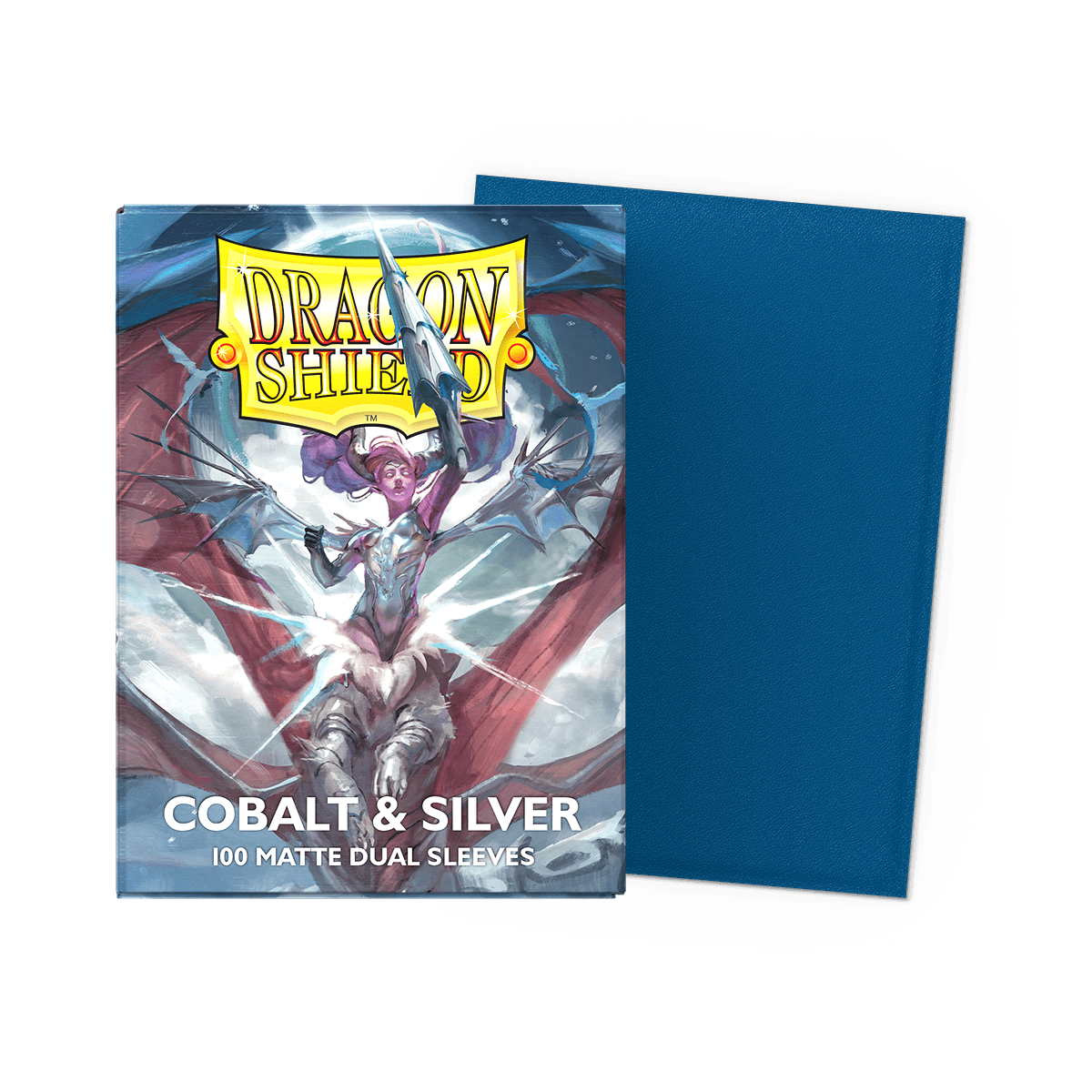 Protectores Standar Size Matte Dual 25th Special Edition - Blue Silver (100)2