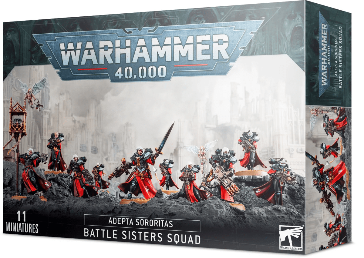 40K - Adepta Sororitas - Battle Sister Squad1