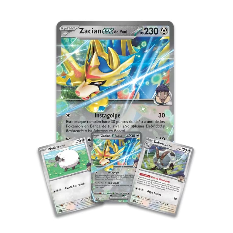 Colección Zacian Ex Paul2