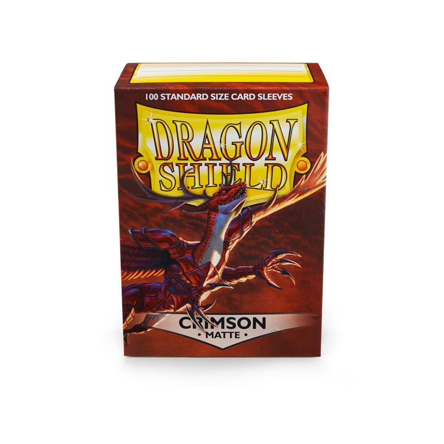 Protectores Crismon - Carmesí  Standar Size Matte (100)1