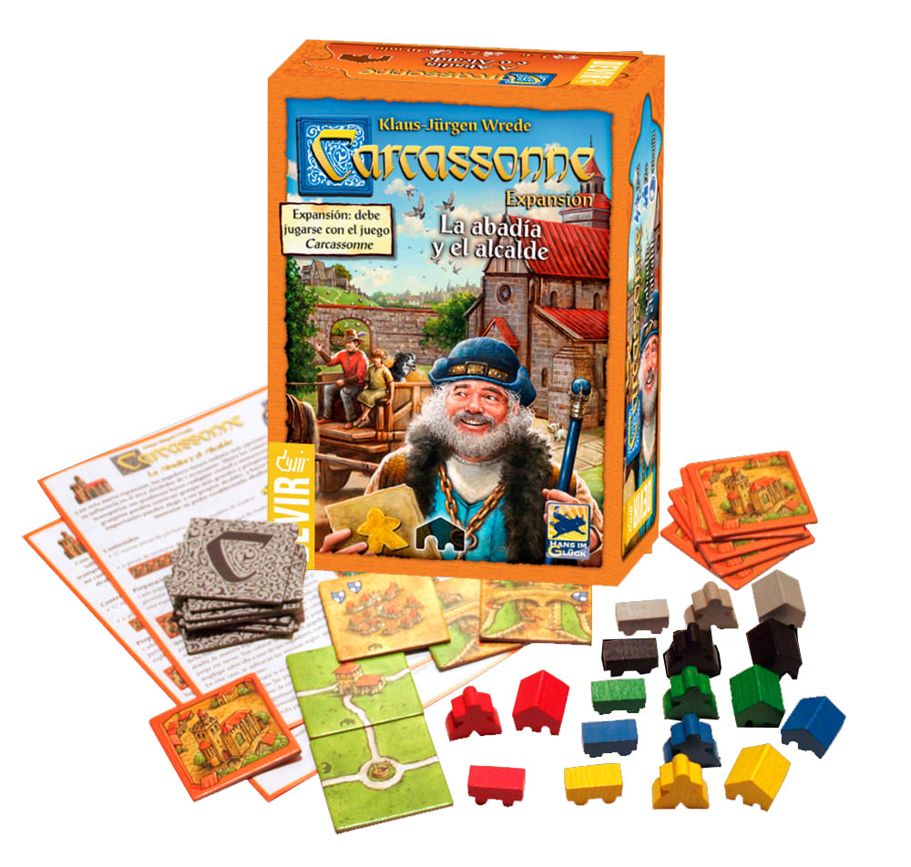 Carcassonne La Abadía y el Alcalde3