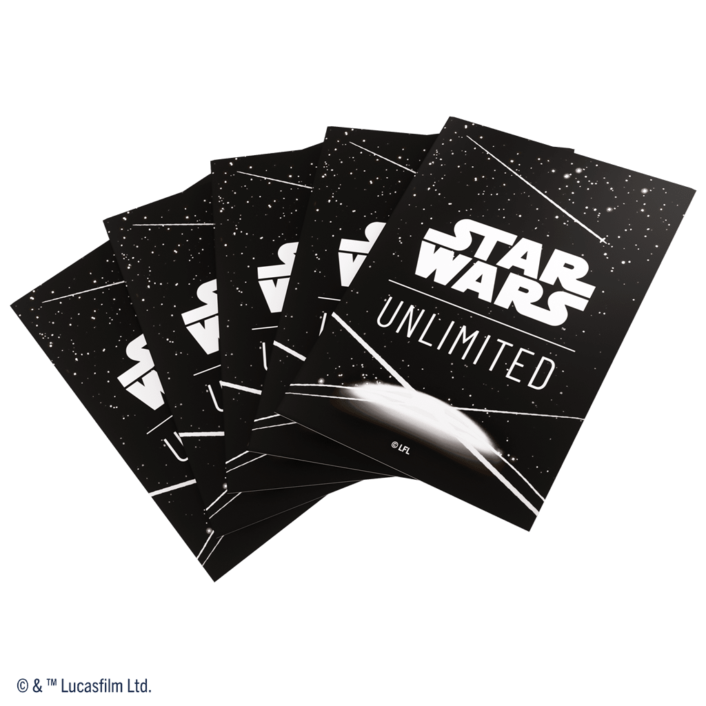 SW Unlimited Art Sleeves - Card Black White2
