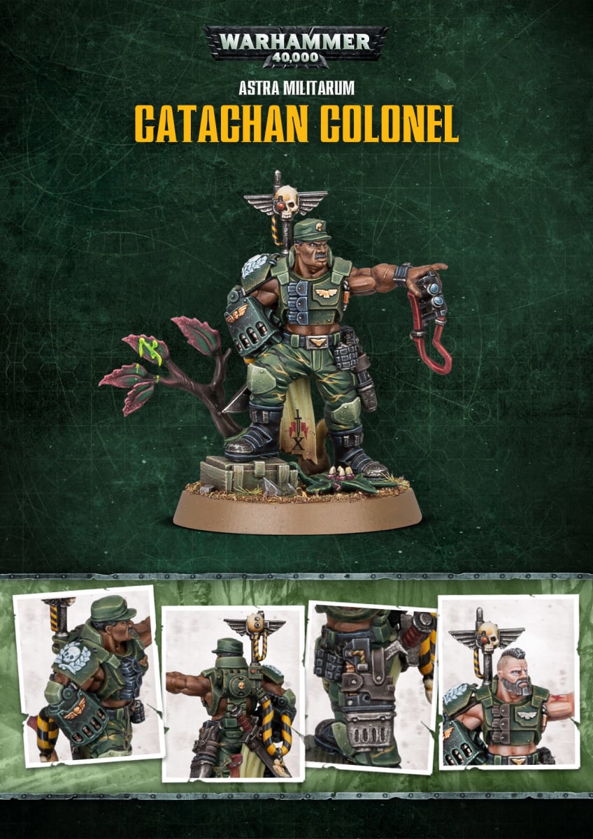 40K - Astra Militarum - Catachan Colonel1