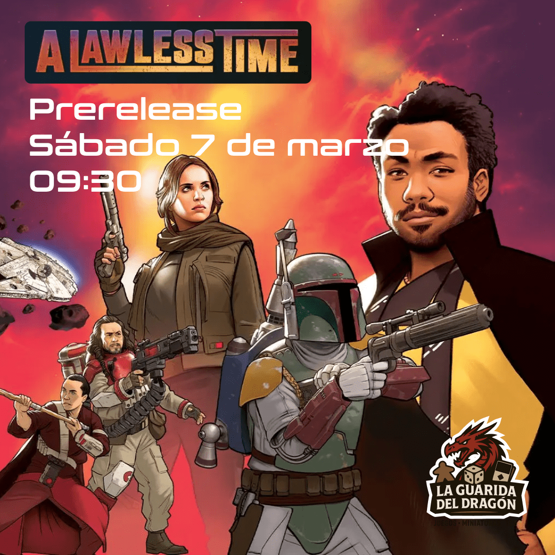 PRERELEASE Star Wars Unlimited: Una Época Sin Ley1