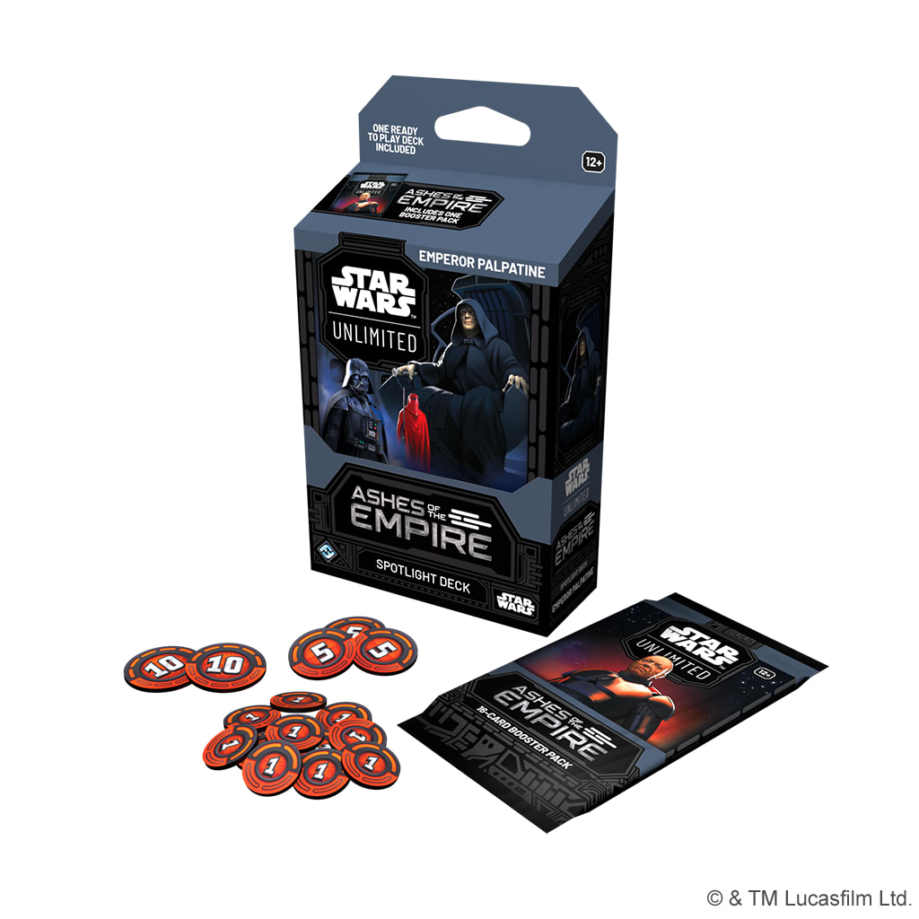 SW Unlimited- Spotlight Deck Ashes of The Empire - Emperor Palpatine2