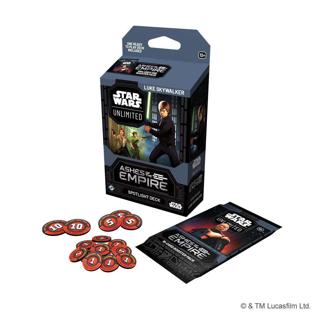 SW Unlimited- Spotlight Deck Ashes of The Empire - Luke Skywalker2