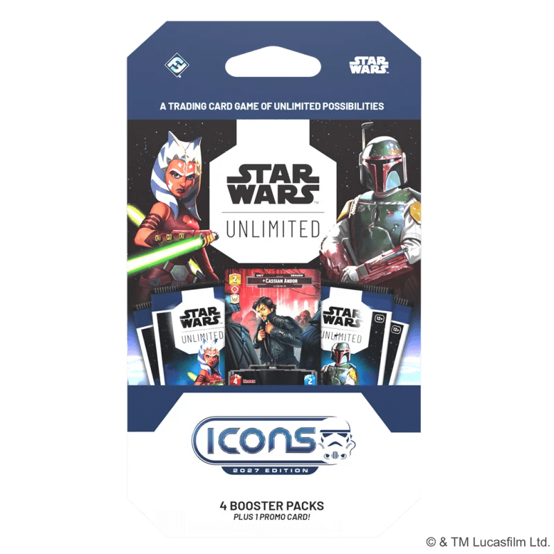 +PREVENTA* SW Unlimited - Icons Edition Booster 4-Pack1