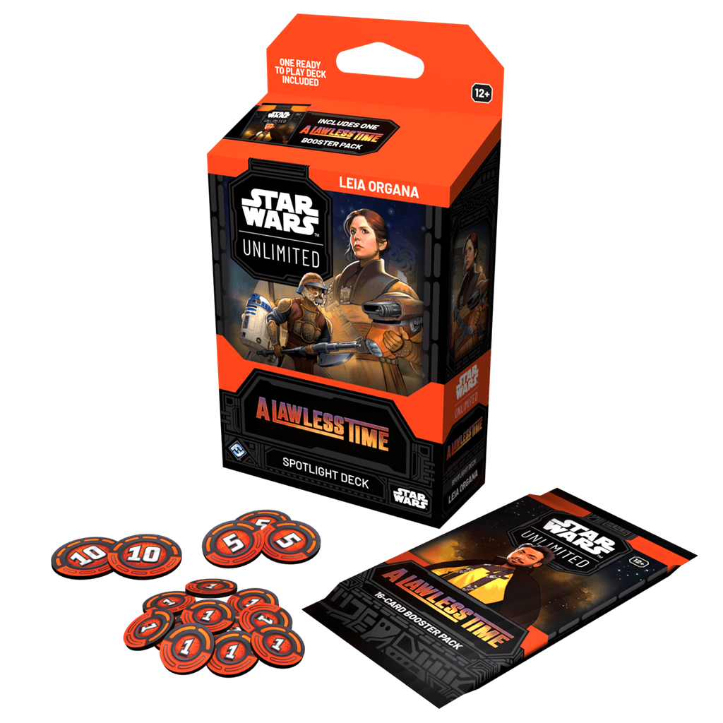 SW Unlimited - Spotlight Deck A Lawless Time - Leia Deck1