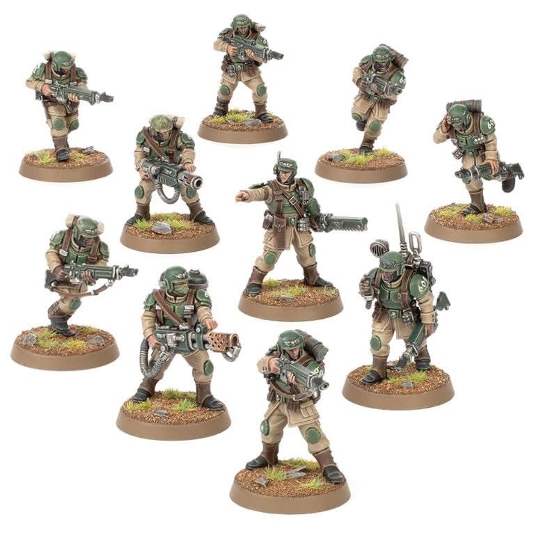 40K - Astra Militarum - Cadian Shock Troops2