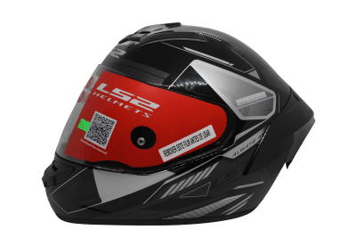 LS2 FF352 ROOKIE BETHA BLACK GREY2