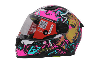 LS2 FF812 KID CYBERG MATT PURPLE CYAN1