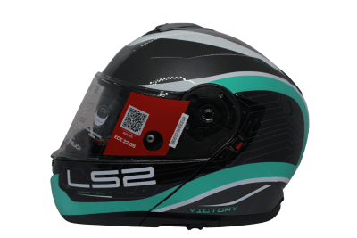 LS2 FF908 STROBE II VICTORY TITANIUM WHITE METAL BLUE1