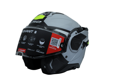 LS2 FF910 ADVANT II TRIPLE MATT LIGHT GREY1