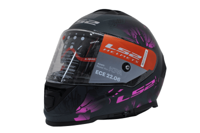 LS2 FF800 STORM II BURST MATT BLACK PINK1