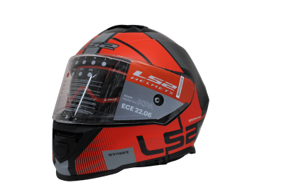 LS2 FF800 STORM II EPIC MATT RED GREY1