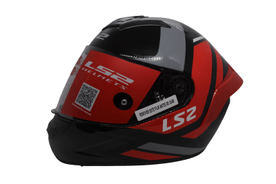 LS2 FF352 DOWN BLACK RED1