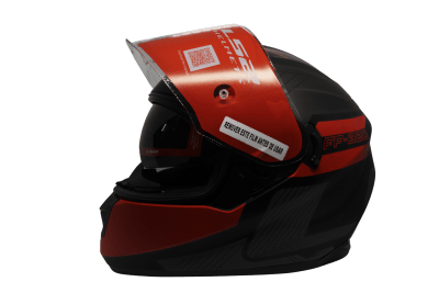 LS2 FF320 STREAM EVO EXO MATT BLACK RED2