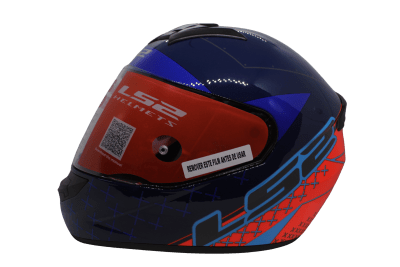 LS2 FF352 ROOKIE SLIMO NAVY H-V ORANGE1