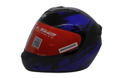 LS2 FF352 CHROMA BLACK BLUE