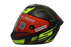 LS2 FF352 ROOKIE CYPRESS MATT BLACK YELLOW