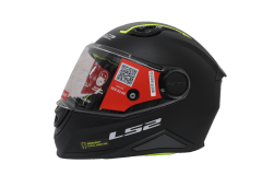 LS2 FF812 KID SOLID MATT BLACK