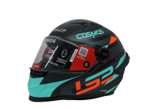 LS2 FF816 COSMOS MODOK MATT BLACK GREEN ORANGE