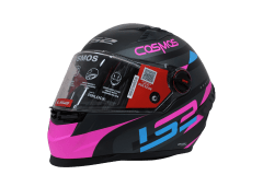 LS2 FF816 COSMOS MODOK MATT BLACK PINK