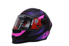 LS2 FF816 COSMOS TANK CAMOX MATT BLACK PURPLE